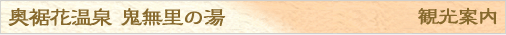 奥裾花温泉 鬼無里の湯